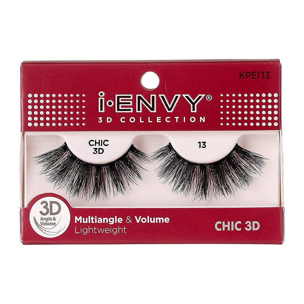 Kiss I Envy 3D Collection Multiangle & Volume Eyelashes CHIC 3D, 1 Pair